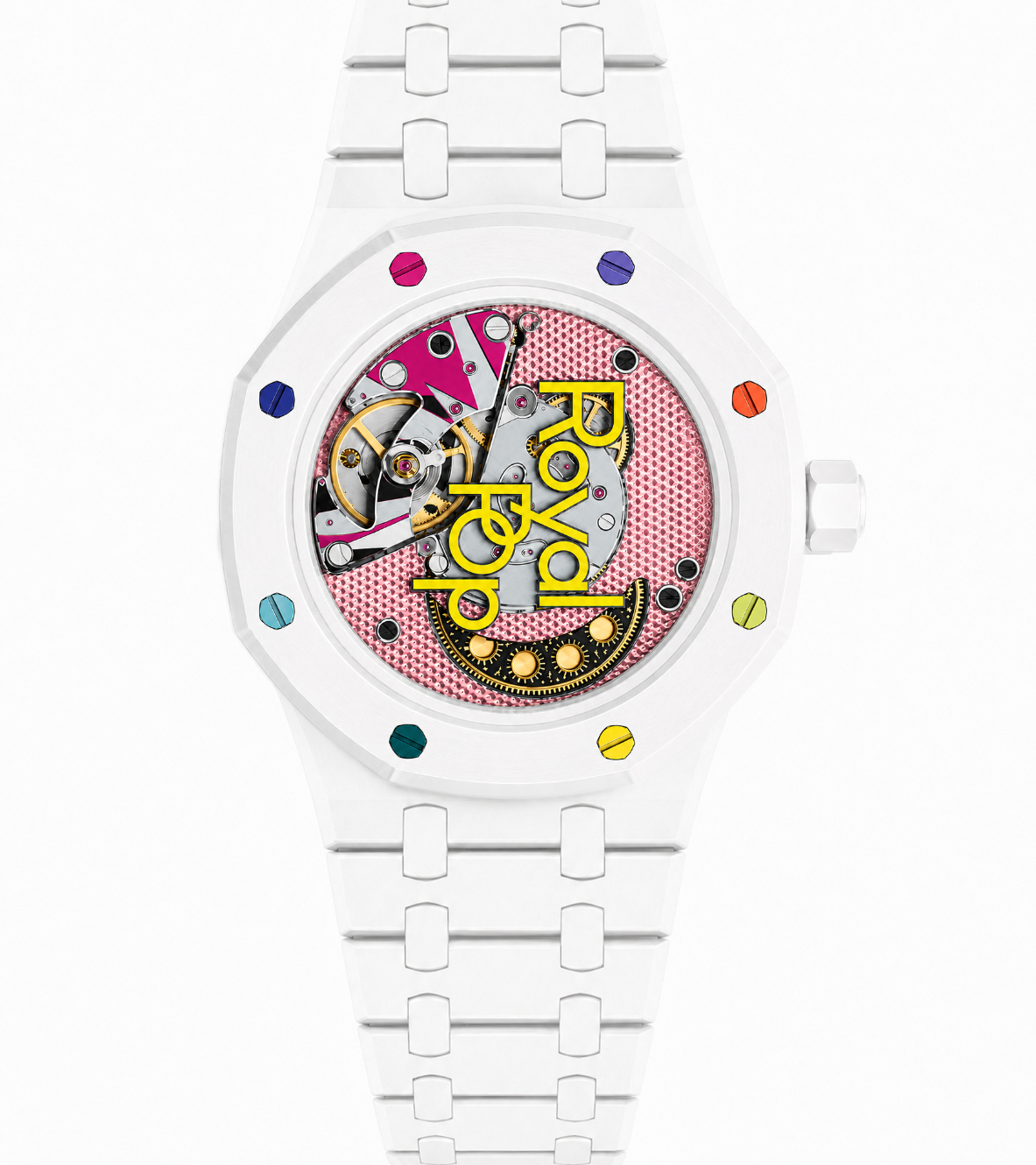 Montre dans le Bracelet Face Arrière