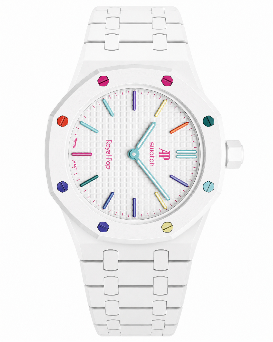 Montre dans le Bracelet Face Avant